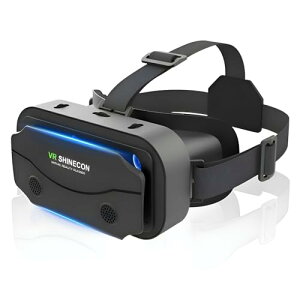 VRゴーグル 【令和6年初売り】VRヘッドセット 3Dパノラマ体験 1080P 超広角120°視野角 vrゴーグル スマホ用 非球面光学レンズ 焦点や瞳孔距離調節可能 装着感良い メガネ対応 スマホ vr 通気性