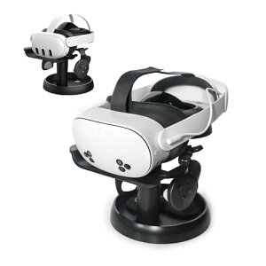 AMVR VR X^h For Quest 3S/Quest 3/PICO 4/Vision pro/PS VR2 ɑΉ VR wbhZbg ANZT[ AQuest/Quest 2 ɑΉwbhZbgуRg[[pX^h ()
