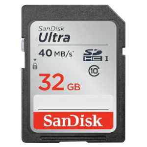SanDisk Ultra SDHC�J�[�hUHS-I Class10 32GB 40MB/Sec [�����i] SDSDUN-032G-J01