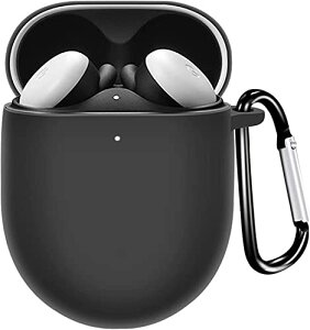 ANYOI Google Pixel Buds Pro p P[X SʕیJo[ VRP[X yJritzy ho ϏՌ [d\ Sʕی LYh~ Google Pixel Buds Pro Ή (ubN)