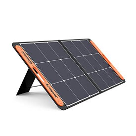 Jackery SolarSaga 100 ソーラーパネル 100W 太陽光パネル USB-C/USB-A/DC出力 折りたたみ式 ソーラーチャージャー ETFE ポータブル電源 充電器 スマホやタブレット 充電可能 高変換効率 薄型 軽量 コンパクト 単結晶 防災 IP65防水 (100W 18V