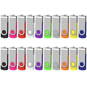 EASTBULL USB 4GB 20Zbg tbV[ USB2.0 tbVhCu ^[XeBbN 360° ] 10F Xgbvt ܂Ƃߔ(4GB, 20Zbg10F)