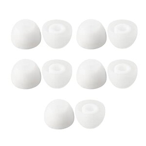 Yinyoo KBEAR 07 �C���[�s�[�X �V���R���C���z���p�b�h �d�ቹ�����C���z���L���b�v ��������C���[�`�b�v�_�炩�� ����~�� �C���z�� �s�[�X5�y�A�iM�j �C���z���S�� (White*5�y�A)