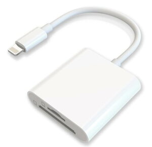 yŐVMFiFؕiziPhone SDJ[h[_[ 2in1 Lightning SDJ[hJ[_[ MicroSD/SDJ[h iPhone ] ʐ^/rfI/Word/Excle/PDF/PPT of[^] ݒsv iPhone/iPad/IOSΉ