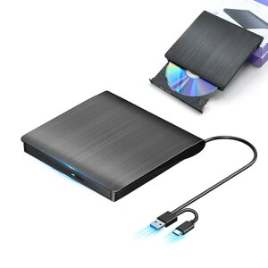 OtDVDhCu  8XDVD& 24XCD whCuOt ǎ/ oXp[ USB 2.0/3.0&Type-Cڑ OtCDhCu (ubN)