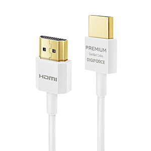 DIGIFORCE HDMI �X���� �P�[�u�� 0.9m ARC �Ή� 4K × 2K �Ή� �y HDMI 2.0 �F�ؕi �z �z���C�g
