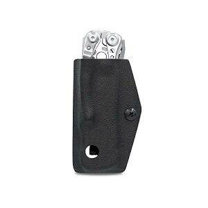Clip & Carry(�N���b�v �A���h �L�����[) LEATHERMAN(���U�[�}��)��p Kydex�P�[�X(�J�C�f�b�N�X�P�[�X) �X�P���c�[���Ή� �y�A���i�z[MBK(�}�b�g�u���b�N)]