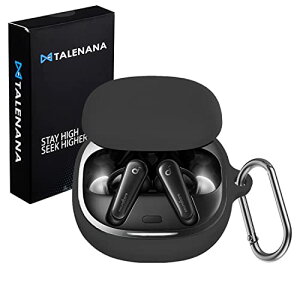 TALENANA for Anker Soundcore Liberty 4�P�[�X �V���R�[�� �ی�J�o�[ �ϏՌ� �h�� �h�o �L�Y�h�~ �����[�d�\ �S�ʕی�P�[�X �C���z�� �J���r�i�t�� Anker Soundcore Liberty 4 (�u���b�N)