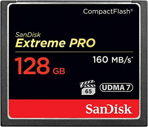 SanDisk Extreme PRO �R���p�N�g�t���b�V�� 128GB 160MB/s 1067�{�� SDCFXPS-128G-X46