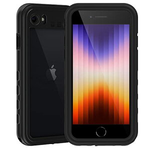 iPhone SE3�h���P�[�X2022 [��3/2����] iPhone8�h���P�[�XiPhone7�h���P�[�XIP68�K�i �S�ʕی�J�o�[ �����[�d�t�F�C�XID�F�� �ϏՌ� �h�o �h�� �Ռ��z�� ����֗� �E���ȒP �X�g���b�v�t�� �J�̓� ����