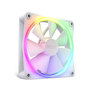 NZXT F120RGB 120mm x3 & RGB�R���g���[���t�� �z���C�g PC�P�[�X�t�@�� RF-R12TF-W1 FN1764