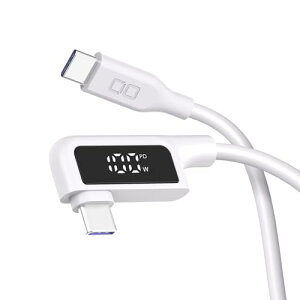 CIO �_�炩���V���R���P�[�u�� �t���f�B�X�v���C���� USB type-C �[�d�P�[�u�� 100W iPhone 17 / 16 / 15 �^�C�vC usb type c to c �y�t�����ɕی�t�B�����L�z�i2m�AL���A�z���C�g�j
