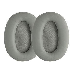 kwmobile 2x �w�b�h�z���J�o�[ Sony MDR-1000X / WH-1000XM2 �p�C���[�p�b�h - �N�b�V���� PU���U�[ �O���[