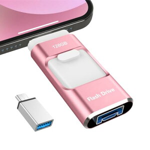 �y��p�A�v���s�v�z4in1 iPhone USB������128GB ���� �f�[�^ �o�b�N�A�b�vphone�ʐ^�f�[�^�ۑ�iOS/USB/Type-C/Micro USB���� ��e�� �t���b�V�������� �^�C�vc USB������iphone�p�O�t��������Phone/Pad/PC/Macbook/A