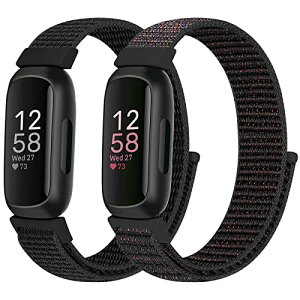 [Bcuckood] ���v�o���h Fitbit Inspire 3/Inspire 2/Inspire HR/Inspire/Fitbit Ace 3/Ace 2 �i�C���� �X�|�[�c���[�v �ʋC�� ���߉\�ȗp���X�g�o���h �X�g���b�v ���f�B�[�X �����Y �q���p