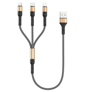 RAVIAD 3in1 �[�d�P�[�u�� �Z�� 0.5M USB �P�[�u�� 3A �}���[�d 3�C��1 �[�d�R�[�h USB Type C �P�[�u�� Micro USB �P�[�u�� Phone �[�d�P�[�u�� 3�䓯�����d�\ Phone Android �^�C�vC Phone 14 13 12 Galaxy S23 S22 21 S2