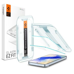 Spigen Google Pixel 10/10 Pro �K���X�t�B���� Pixel 9/9 Pro �w��F�� 9H+�����K���X AluminaCore �\��t���L�b�g�t�� 2���� �i�m�R�[�e�B���O ��U�h�~ EZ Fit AGL08442
