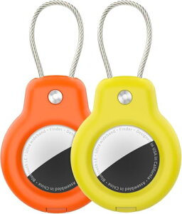 GLILAVOX �y2���Z�b�g�zAirTag �P�[�X airtag ��񐢑� �G�A�^�O�P�[�X �L�[�z���_�[ ���C���[�����O �X�g���b�v �G�A�^�O �ی�P�[�X ���b�N �ϏՌ��� �ו� �� �o�b�N�p�b�N�Ɋ|���� �G�A�^�O�p