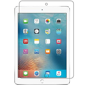 �y1���Z�b�g�ziPad Pro 9.7�C���`�p��p�����K���X�t���ی�t�B����(2018/2017/2016/Air2/Air(2013)) �p�̃t�B���� �C�A�h�~ �ώw�� ��U�h�~���� �d�x9H ���{���Ɏq�f�ލ̗p 2.5D ���E���h�G�b�W���H ��