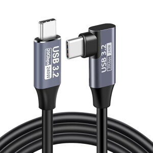 USB-C & USB-C �P�[�u�� 3M L�� 20Gbps�����f�[�^�]�� 240W PD�}���[�d 4K@60Hz�f���o�� USB3.2 Gen2x2 type-c to type-c �P�[�u�� iPhone15�V���[�Y�� MacBook Pro/iPad Pro/Galaxy/Xperia���^�C�vC