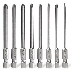 SeonFook 8�Z�b�g 75mm ���C�N���X�w�b�h�h���C�o�[�r�b�g �Z�p�� 6.35mm S2�| �����h���C�o�[�Z�b�g�d���h���C�o�[�r�b�g �d�C�Ռ��h�����H�� PH0 PH1 PH2