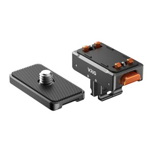 VRIG �N�C�b�N�����[�X�}�E���g Insta360 Ace Pro/Ace Pro2 ���C�}�E���g ������ �ڑ��A�_�v�^�[ �N�C�b�N�����[�X Ace Pro/Ace Pro2/ X5 X4 X4Air/ ONE RS 360�x�� ONE RS �c�C��/ONE X2�J�����Ȃ�1/4�h�@�� AC-07