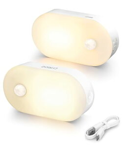 Lyridz LED�Z���T�[���C�g �l���Z���T�[ ������ usb�[�d�� �������C�g �l�� �i�C�g���C�g ���i�K���邳���� 3�̃��[�h �d���F �ȃG�l �L�� �Q�� ���� �K�i �y2�Z�b�g�E���{�����z