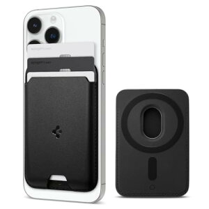 [Spigen] MagSafe �J�[�h�P�[�X 3���J�[�h iPhone 17e iPhone 17/16/15/14/13/12�V���[�Y Pixel 10�V���[�Y �}�O�l�b�g���� �������U�[ �X���� �w�� �E�H���b�g �X�}�z�J�[�h�P�[�X ��ʌn IC�J�[�h �o�����e�B