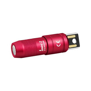 OLIGHT(�I�[���C�g) Imini2 �����d�� �~�j���C�g �L�[�z���_�[���C�g 50���[���� USB�[�d�� ��u�œ_�� ���^ �y�� �ً}�p ���� �h�� �铹 (���b�h)