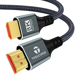 Thsucords 8K HDMI �P�[�u�� 2.1 2M �����ґg HDMI �R�[�h 8K@60Hz 4K@120Hz 144Hz 48Gbps Roku TV/PS5/HDTV/Blu-ray��