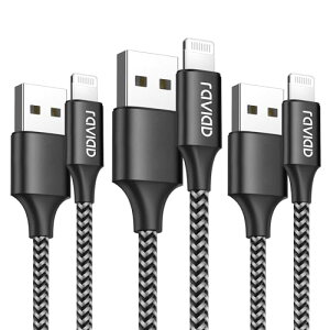 iPhone �[�d�P�[�u�� ���C�g�j���O�P�[�u�� 2M 3�{�Z�b�g�yMFi�F�؁zLightning�P�[�u�� RAVIAD �A�C�t�H���[�d�P�[�u�� �}���[�d Lightning�[�d�R�[�h phone�P�[�u�� �f���h�~ �����ϋv iPhone 14/14 Pro Max/13
