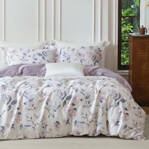 MILDLY �z�c�J�o�[�Z�b�g 4�_�Z�b�g �_�u�� �G�W�v�g������100% 300TC�T�e���� �V���N�̂悤�Ȕ������ �ʋC�� 60�Ԏ荂���x�D�� �I���W�i�����f�U�C�� �x�b�h�J�o�[�Z�b�g �x�b�h�J�o�[ ������