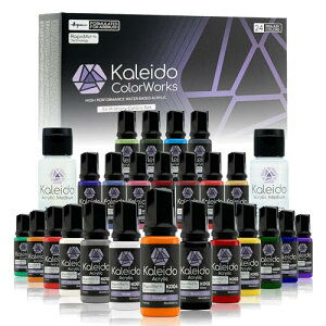 Gaahleri Kaleido Primary 24?Color Set ? �����A�N�����G�A�u���V�h���L�b�g�i�X�P�[�����f���A�K���_���A���J�A�ԁA�~�j�`���A�p�j��ߍς݁A������A�����A�V���i�[���N���[�i�[�t��