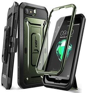 SUPCASE iPhone SE3(��3����) 2022 SE(��2����) /iPhone8 /iPhone7 �P�[�X 2020 �V�����J�o�[ �t���ی�t�B���� �ƍ������N���b�v�t�� �č��R���K�i�擾 �ϏՌ� �h�o ��d�ی� UBPro�V���[�Y ���^���b�N�E�O��