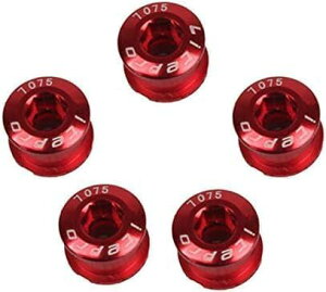 LANODO ���]�� �`�F�[�������O �{���g �V���O�� M8x6mm �X�[�p�[���C�g �A���~ ���� �{���g �ɓK�p���� ���[�h�o�C�N, �}�E���e�� �o�C �N, BMX, MTB 5�Z�b�g