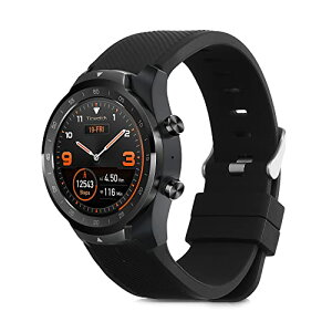 kwmobile �x���g Ticwatch Pro Smartwatch �o���h - �V���R���o���h �\�t�g TPU �ϋv�� ���F