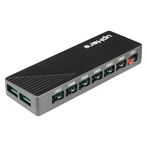 upHere �t�@���n�u 7�|�[�g PWM Sata�d������ 4�s�������3�s���t�@���pFan Hub�yFH07�z