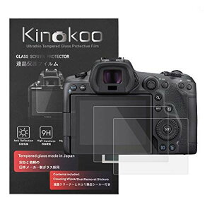 kinokoo �t���ی�t�B���� CANON EOS R3/EOS R5/EOS R5C��p �d�x9H �����ߗ� �ώw�� �C�A���� �����K���X ����0.25mm 3���Z�b�g �N���X�t��(EOS R3/EOS R5/EOS R5C��p)