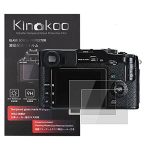 kinokoo �t���ی�t�B���� �x�m FUJIFILM �~���[���X��჌�t�J���� X-Pro1�Einstax mini Evo �d�x9H �����ߗ� �ώw�� �C�A���� �����K���X ����0.3mm 2���Z�b�g �W���N���X�t��(X-Pro1�EEvo)