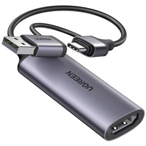 UGREEN HDMI �L���v�`���[�{�[�hSwitch 4K��60Hz���� Type C&USB1080P@60Hz �L���v�`��