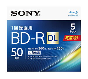 �\�j�[ �u���[���C�f�B�X�N BD-R DL 50GB (1��������n�f�W��6����) 1��^��p 5������ 6�{���_�r���O �P�[�X�t�� 5BNR2VJPS6