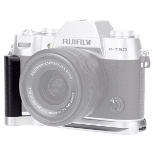 JJC ���� L�^�n���h�O���b�v �x�m�t�C���� Fujifilm Fuji X-T50 XT50 �J�����K�p �d�r���֗� ���1/4-20�̃l�W & �A���J�^�C�v �X�s�[�J�[�z�[���t�� �V���o�[