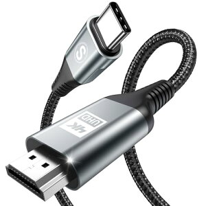 HDMI Type-C �ϊ��P�[�u�� 3M 4K HDMI �P�[�u�� �^�C�vc iPhone HDMI�ϊ��P�[�u�� iphone �e���r�ɉf���f���o��