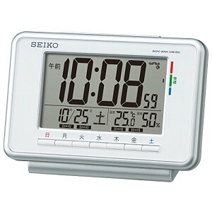 �Z�C�R�[�N���b�N(Seiko Clock) �Z�C�R�[ �N���b�N �ڊo�܂����v �d�g �f�W�^�� �E�B�[�N���[ �A���[�� �J�����_�[ ���K�x ���x ���x �\�� �� SQ775W SEIKO