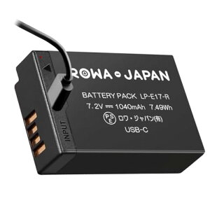 �����W���p�� LP-E17 Type-C ���ڏ[�d �݊� �o�b�e���[ �L���m�� �yPSE����i�zCanon EOS R10 R50