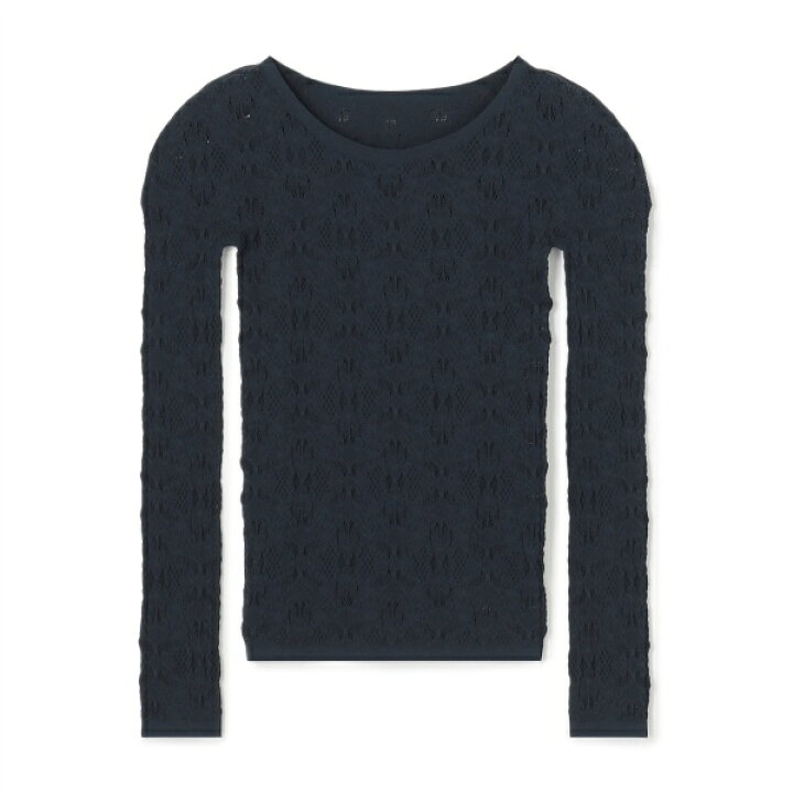 【チャコット 公式(chacott)】【ノーソーイングニット】ジュニア フラワーレース長袖ニット | Chacott Online Shop 楽天市場店