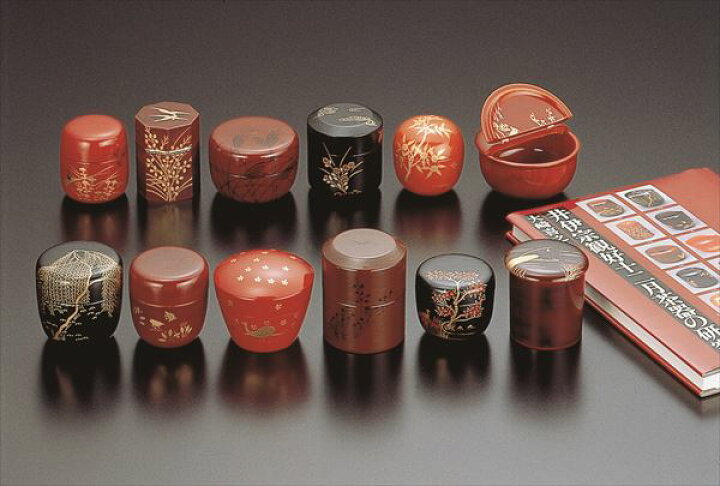 楽天市場】【茶道具】井伊宗観好 12ヶ月棗中棗 中村宗悦作（桐箱  