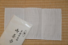 茶巾　雪　本麻特上奈良晒　/　Linen cloth