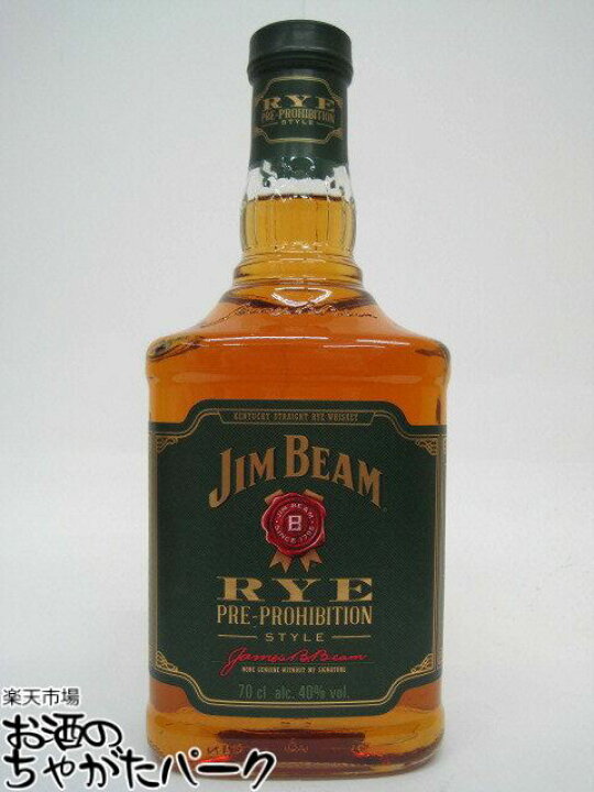 楽天市場】ジムビーム ライ 正規品 40度 700ml : お酒のちゃがたパーク  