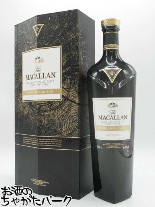 楽天市場】マッカラン レアカスク ブラック 並行品 48度 700ml : お酒 